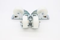 Maxima Wielen voor Werktafel Combisteamer - 2 met Rem - 4.3 Inch / 11 cm - 08560108