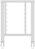 Maxima Table With Wheels For Steamer 5X 2/3 GN - 08562105