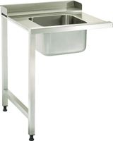 Maxima Spoeltafel - 120 X 75 cm - Aanvoer Vaatwasser Links - incl. Wasbak - 09201033