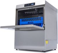 Maxima Horeca Vaatwasser - 50 X 50 cm - met Glansspoelpomp - Digitaal Display - 400V - 09211005