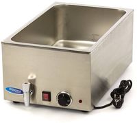 Maxima Bain Marie - met Tapkraan - excl. 1/1 GN-Set - Elektrisch - 09300004