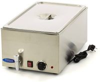 Maxima Bain Marie - met Tapkraan - incl. 1/1 GN-Set - Elektrisch - 09300009