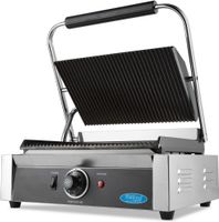 Maxima Contactgrill - Gegroefd - Enkele Grillplaat - 33,5 cm - 09300436