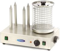 Maxima Worstenwarmer - Ø 20 X 24 cm - Vaatwasbestendig - met 4 Verwarmingsstaven - 09300585