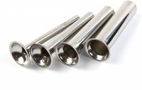 Maxima Sausage Filler Stainless Steel Tubes - Set of 4 Pieces - 09303252