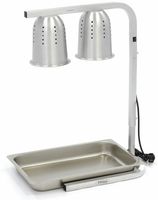 Maxima Warmtebrug - 2 Lampen - incl. Lampen en 1x 1/1 GN-Bak - 09362041