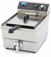 Maxima Frituurpan - 16 L - 1 Mand - met Tapkraan - 09365010