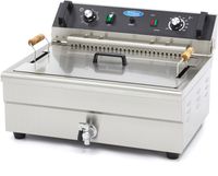 Maxima Frituurpan - 20 L - 1 Mand - met Tapkraan - 09365020