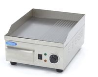 Maxima Grillplaat - Half Gegroefd - 36 cm - incl. Opvangbak - 09365160