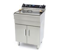 Maxima Frituurpan - 35 L - 1 Mand - met Tapkraan - 400V - 09365233