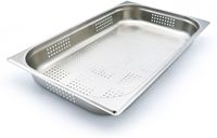 Maxima Gastronorm Bak - 1/1 GN - 6,5 cm Diep - RVS - Geperforeerd - 09367602