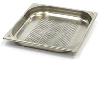 Maxima Gastronorm Bak - 2/3 GN - 4 cm Diep - RVS - Geperforeerd - 09367669