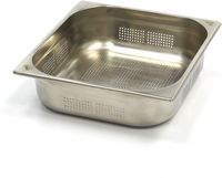 Maxima Gastronorm Bak - 2/3 GN - 10 cm Diep - RVS - Geperforeerd - 09367671