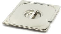 Maxima Gastronorm Deksel - 1/2 GN - RVS - met Uitsparing - 09367771