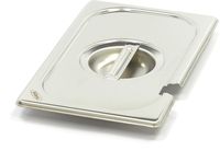 Maxima Gastronorm Deksel - 1/4 GN - RVS - met Uitsparing - 09367773