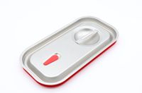 Maxima Gastronorm Deksel - 1/3 GN - RVS - Luchtdicht Rubber - 09367792
