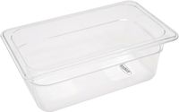 Maxima Gastronorm Bak - 1/4 GN - 10 cm Diep - Polycarbonaat - 09367923