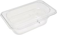 Maxima Gastronorm Bak - 1/9 GN - 6,5 cm Diep - Polycarbonaat - 09367928