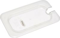 Maxima Gastronorm Deksel - 1/9 GN - Polycarbonaat - met Uitsparing - 09367941