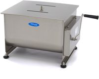 Maxima Vleesmenger - 40 L - 35 Kg Vlees - Dubbele As - Handmatig - 09368001