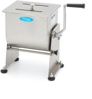 Maxima Vleesmenger 10 L - 7,5 Kg Vlees - Kantelbare Kom - Handmatig - 09368010