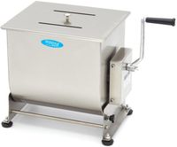 Maxima Vleesmenger 30 L - 25 Kg Vlees - Kantelbare Kom - Handmatig - 09368012