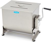 Maxima Vleesmenger 60 L - 55 Kg Vlees - Kantelbare Kom - Handmatig - 09368015