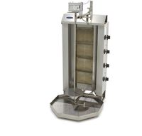 Maxima Shoarma Grill - 4 Branders - 50 Kg Vlees - Gas - 09370230