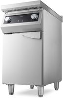 Maxima Fornuis - 2 Branders - Inductie - 70 cm Diep - met Opbergruimte - 09371012