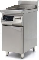 09371150 Inductie Grillplaat 700 - Glad - 5000W - Enkel - met Onderstel