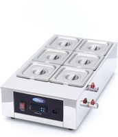 Maxima Chocoladesmelter - 6 X 1/6 GN 10 cm - 09374053