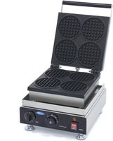 Maxima Wafelijzer - 4 Stuks - Ronde Wafel - 09374204