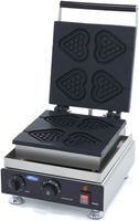 Maxima Wafelijzer - 4 Stuks - Lolly Hartjes Wafel - 09374230
