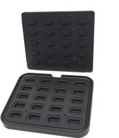 Maxima Tartelette Vorm - Rechthoek - 64x41/45x22 Mm - 20 Stuks - 09374322