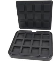 Maxima Tartelette Vorm - Vierkant - 72/62 Mm - 12 Stuks - 09374324