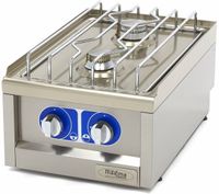 Maxima Kookplaat Horeca - 2 Pitten - Enkel - 60 cm Diep - Gas - 09391510