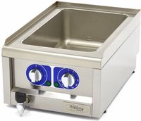 Maxima Bain Marie - Enkel - 60 cm Diep - met Tapkraan - Elektrisch - 09391680