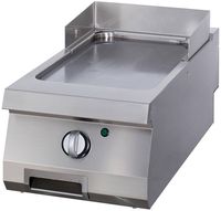 Maxima Heavy Duty Grillplaat - Glad Chroom - Enkel - 70 cm Diep - Elektrisch - 09396007