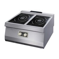 Maxima Heavy Duty Kookplaat - 2 Pitten - Inductie - Enkel - 70 cm Diep - Elektrisch - 09398201