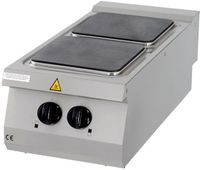 Maxima Premium Kookplaat - 2 Pitten - Enkel - 90 cm Diep - Elektrisch - 09398535