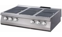 Maxima Premium Kookplaat - 6 Pitten - Driedubbel - 90 cm Diep - Elektrisch - 09398537
