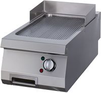 Maxima Premium Grillplaat - Gegroefd - Enkel - 90 cm Diep - Elektrisch - 09398582