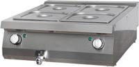 Maxima Premium Bain Marie - Dubbel - 90 cm Diep - Elektrisch - 09398633