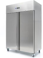 09400042 Koelkast - 800 L - 6 Verstelbare Roosters - RVS - op Wielen