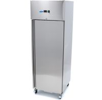 09400136 Vrieskast - 400 L - 3 Verstelbare Roosters - RVS - op Wielen