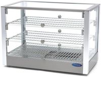 Maxima Warmhoudvitrine - 115 L - 70 cm - 3 Niveaus - 09400788