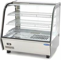 Maxima Warmhoudvitrine - 120 L - 67,8 cm - 3 Niveaus - 09400846