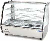 Maxima Warmhoudvitrine - 160 L - 85,6 cm - 3 Niveaus - 09400851