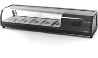 Maxima Sushi- en Tapasvitrine - 52 L - 5 X 1/3 GN - Tafelmodel - 09400865
