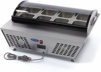 Maxima Saladette - 67 L - Tafelmodel - 8 X 1/6 GN - 09400870
